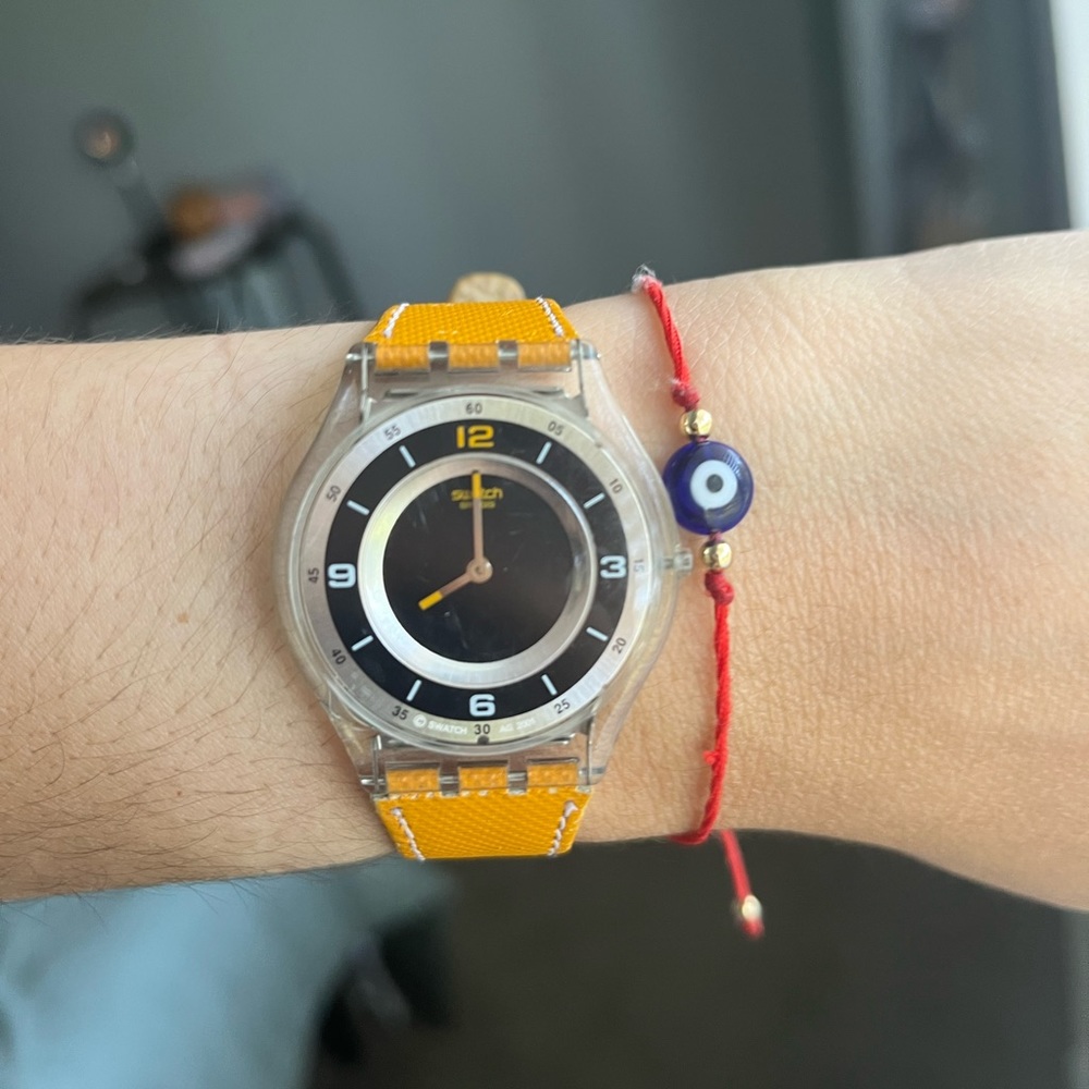 Small swatch watch